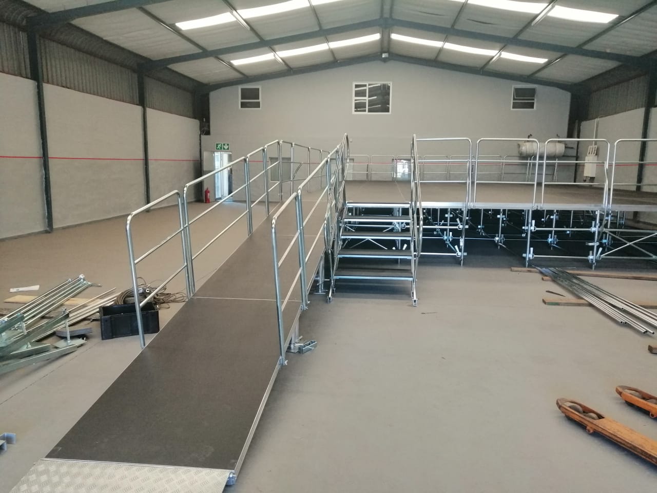 Stage ramps