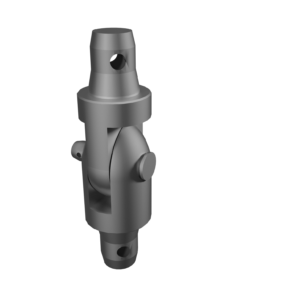 Aluminium trussing hinge component designed for secure connections in event rigging and structural frameworks. Suitable for engineering applications.