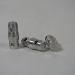 Aluminium V290 corner connectors for quad trussing, designed for secure jointing in professional event and stage rigging applications.