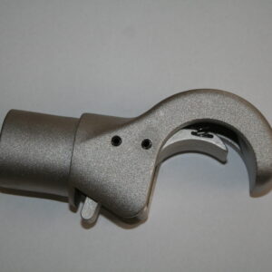 Aluminium Claw trussing connector with a curved hook design for secure attachment in event and stage rigging applications.